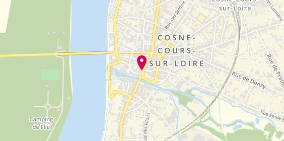 Plan de MILLIARD Sandrine, 11 Rue Saint Jacques, 58200 Cosne-Cours-sur-Loire