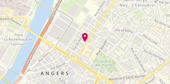 Plan de Boost, 60 avenue Besnardière, 49100 Angers