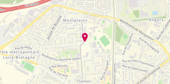 Plan de Ikad Services-Services au Pluriel-I, Place Europe, 49100 Angers