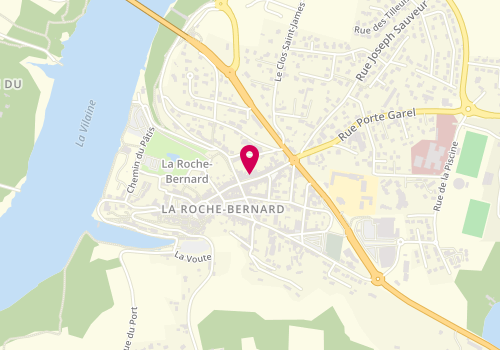 Plan de Auto Ecole Tanguy Jp, La
31 Rue Saint-James, 56130 La Roche-Bernard