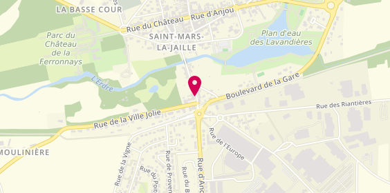 Plan de ABS Conduite, 6 avenue Alexandre Braud, 44540 Vallons-de-l'Erdre