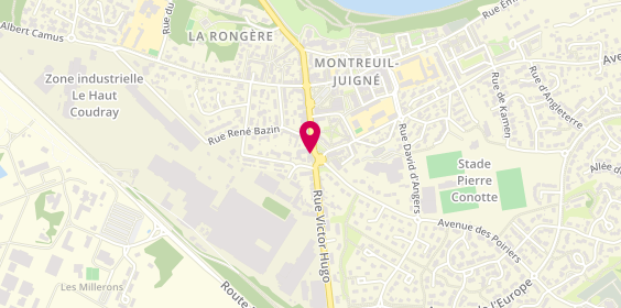 Plan de Easy Montreuil, 24 Rue Victor Hugo, 49460 Montreuil-Juigné