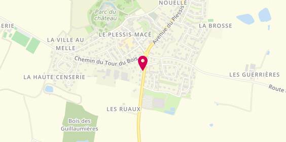 Plan de BOURRE Christophe, La Meignanne 6 Plessis, 49770 Longuenée-en-Anjou