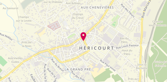 Plan de Mj Auto Ecole, 4 Rue du 11 Novembre, 70400 Héricourt