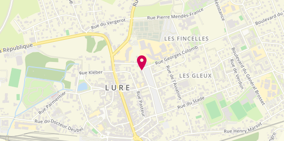 Plan de Ecl (Ecole de Conduite Luronne), 27 Esplanade General Charles de Gaulle, 70200 Lure