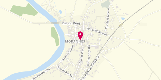Plan de Ecole de Conduite Sabolienne, 38 Grande Rue, 49640 Morannes sur Sarthe-Daumeray