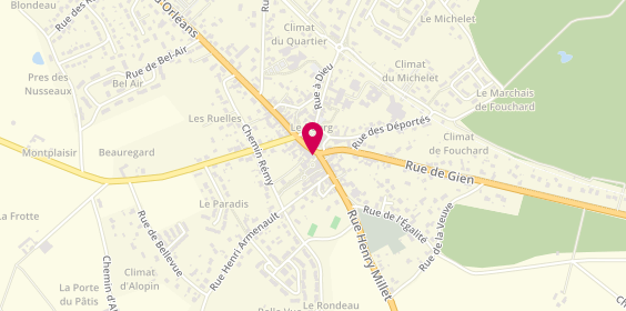 Plan de DONSBECK David, 90 Rue de Gien, 45570 Ouzouer-sur-Loire