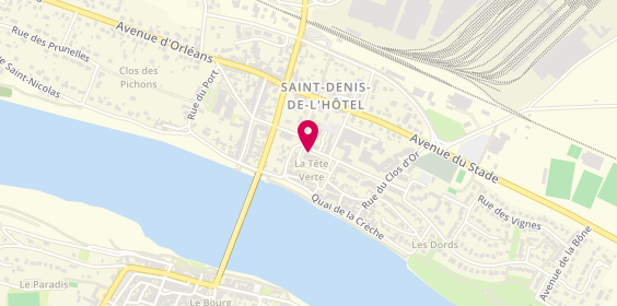 Plan de C-Permis, 33 avenue de la Tête Verte, 45550 Saint-Denis-de-l'Hôtel