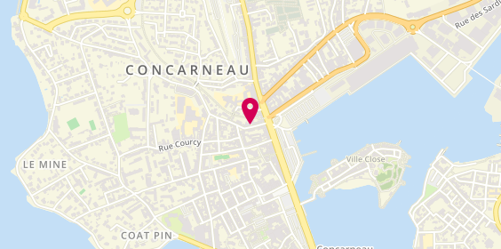 Plan de Auto Ecole la Concarnoise, 10 Rue Malakoff, 29900 Concarneau