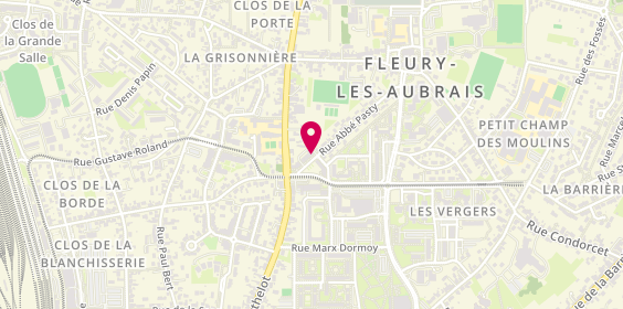 Plan de Déclic Conduite, 36 Rue Abbé Pasty, 45400 Fleury-les-Aubrais