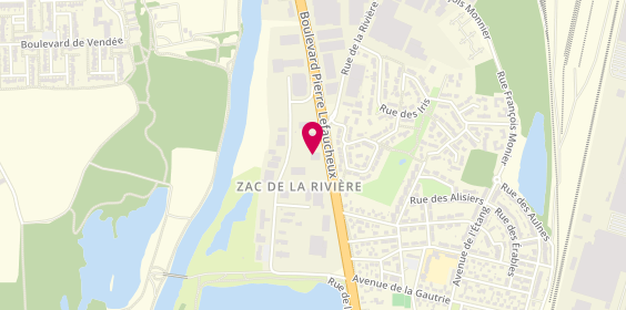 Plan de Ecs Janick Savare, 61 Rue Ernest Sylvain Bollée, 72230 Arnage