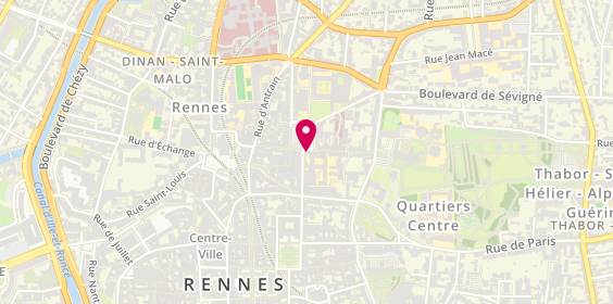 Plan de Conduite Saint-Melaine, 22 Rue Saint-Melaine, 35000 Rennes