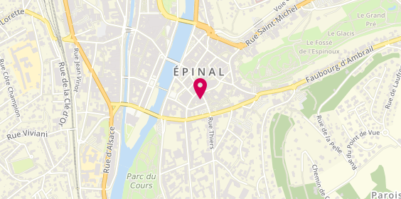 Plan de ECF BRECHE - Epinal, 6 Rue Claude Gellée, 88000 Épinal