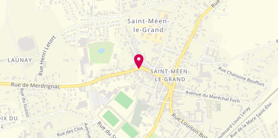 Plan de Csr Formation D. Margely, 15 Rue de Merdrignac, 35290 Saint-Méen-le-Grand