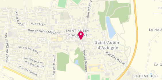 Plan de C'permis 35, 4 Rue d'Antrain, 35250 Saint-Aubin-d'Aubigné