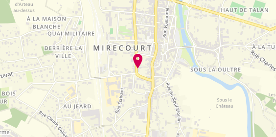 Plan de Auto-école les Luthiers, 6 Bis Rue Sainte-Cécile, 88500 Mirecourt