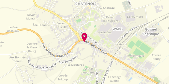 Plan de Auto-école CL2S, 4 Ter Rue de Lorraine, 88170 Châtenois