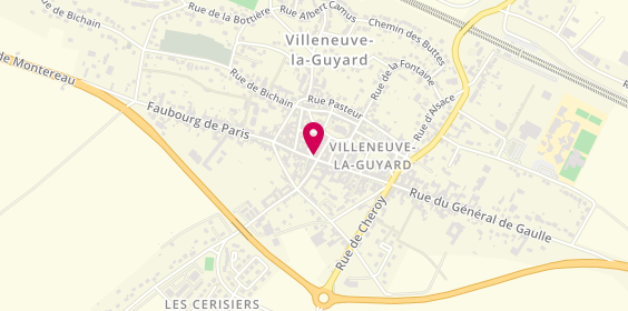 Plan de CHATON Claudie, 46 Grande Rue, 89340 Villeneuve-la-Guyard