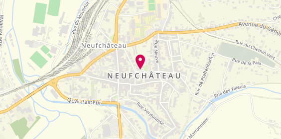 Plan de Ecole de Conduite Nathalie, 8 place des Cordeliers, 88300 Neufchâteau