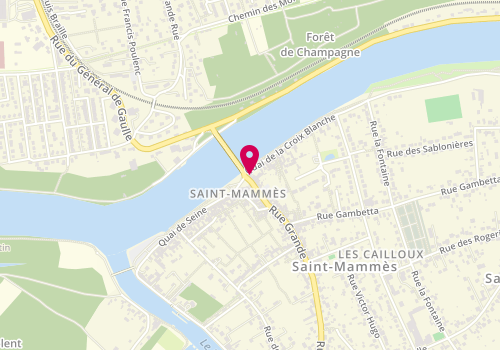 Plan de Seine et Loing Conduite, 1 Rue Grande, 77670 Saint-Mammès