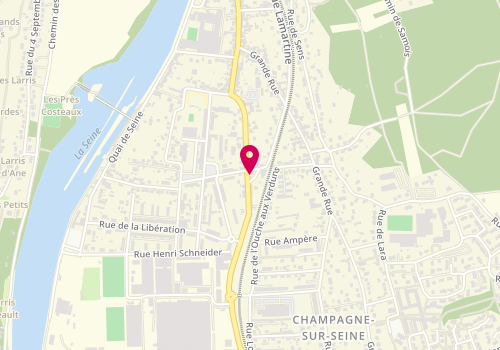 Plan de Prodrive, 127 Rue du Général de Gaulle, 77430 Champagne-sur-Seine