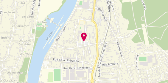 Plan de Auto-Ecole G.Clem, 22 Rue Georges Clémenceau, 77430 Champagne-sur-Seine