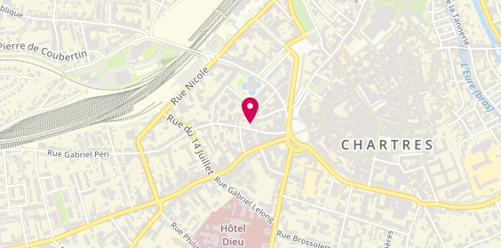 Plan de Nostress-drive, 33 Rue de la Tuilerie, 28000 Chartres
