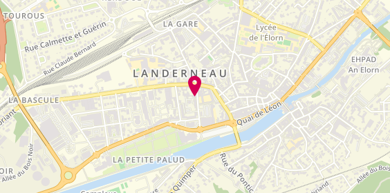 Plan de Elge Conduite, 17 Rue Alain Daniel, 29800 Landerneau