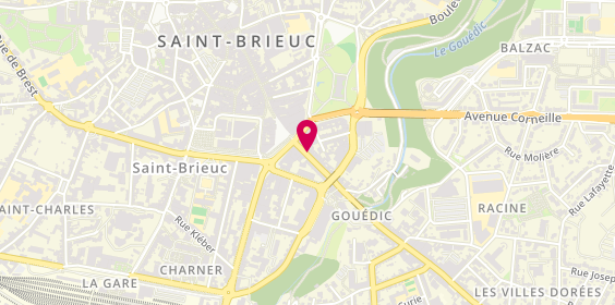 Plan de Auto Ecole Basile, 11 Rue de Gouédic, 22000 Saint-Brieuc