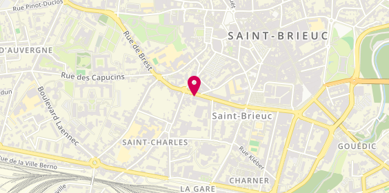 Plan de Cfr Saint Brieuc, 8 Rue 71ème Ri, 22000 Saint-Brieuc