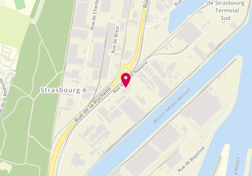 Plan de ECF LLERENA - Strasbourg, 12 Rue de Saint-Nazaire, 67100 Strasbourg