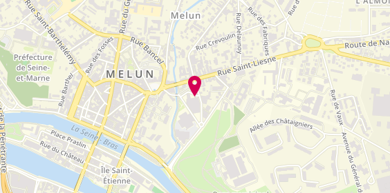 Plan de Permis-Center Melun, 17 Rue de l'Abreuvoir, 77000 Melun