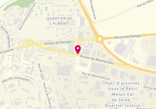 Plan de So-Luck Permis, 25 Route de Montereau, 77000 Vaux-le-Pénil