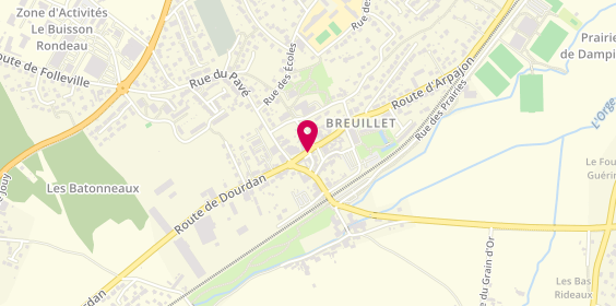 Plan de Ame Breuillet, 5 Grand Rue, 91650 Breuillet