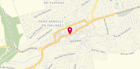 Plan de St Arnoult Auto Ecole, 40 Rue Charles de Gaulle, 78730 Saint-Arnoult-en-Yvelines