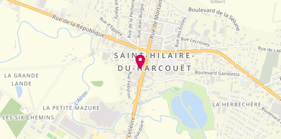 Plan de Auto Moto Ecole Stop Conduite, 24 Rue Waldeck Rousseau, 50600 Saint-Hilaire-du-Harcouët