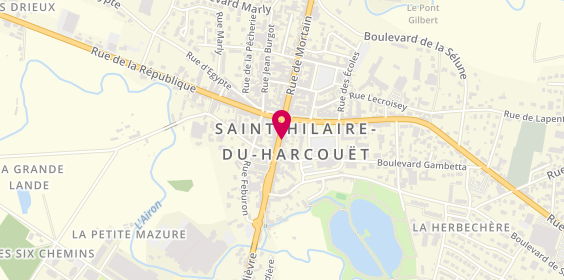 Plan de SARL Kriss Conduite, 27 Rue Waldeck Rousseau, 50600 Saint-Hilaire-du-Harcouët