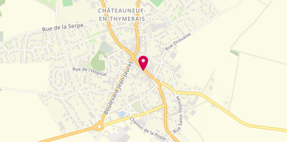 Plan de GAUTHIER Valérie, 34 Rue Jean Moulin, 28170 Châteauneuf-en-Thymerais