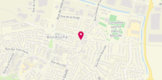Plan de Cer Start-Up Bondoufle, 18 Bis Rue Charles de Gaulle, 91070 Bondoufle