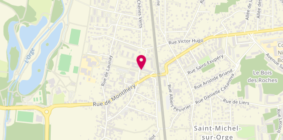 Plan de Educat Route, 11 Place
Mail de l'Europe, 91240 Saint-Michel-sur-Orge