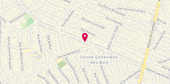 Plan de Aec Conduite, 130 avenue Gabriel Péri, 91700 Sainte-Geneviève-des-Bois