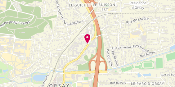 Plan de Driving Center Orsay, 43 Rue Charles de Gaulle, 91400 Orsay