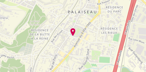 Plan de Inri's Palaiseau, 13 Rue du Dr Morère, 91120 Palaiseau