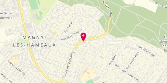 Plan de Auto-école GM, 35 Route de Versailles, 78114 Magny-les-Hameaux