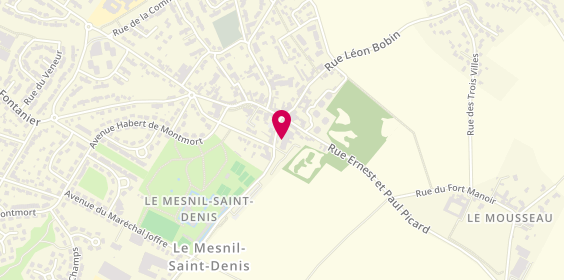 Plan de Ecole de conduite du Mesnil Saint Denis, 38 Rue Henri Husson, 78320 Le Mesnil-Saint-Denis