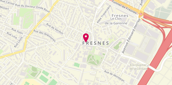 Plan de INRI's, 5 Rue Maurice Ténine, 94260 Fresnes