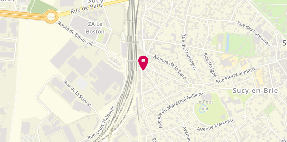 Plan de Auto-Ecole du Metro, 2 Boulevard de Verdun, 94370 Sucy-en-Brie