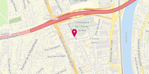 Plan de Mpermis, 3 Rue Demanieux, 94600 Choisy-le-Roi
