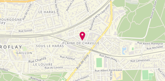 Plan de Auto Ecole Inri's Gare de Chaville Velizy-Viroflay, 8 place de Verdun, 78220 Viroflay