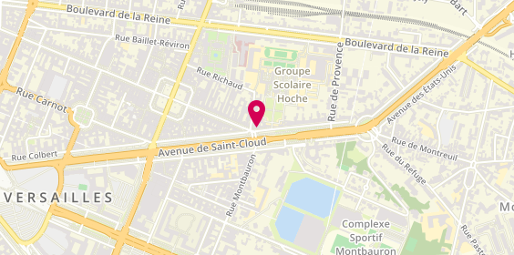 Plan de Hoche-Permis, 69 avenue de Saint-Cloud, 78000 Versailles